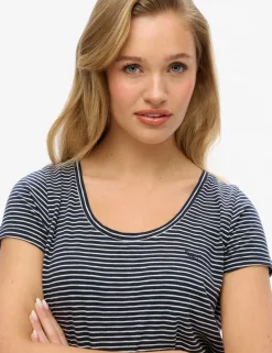 Cotton Rich Striped T-Shirt