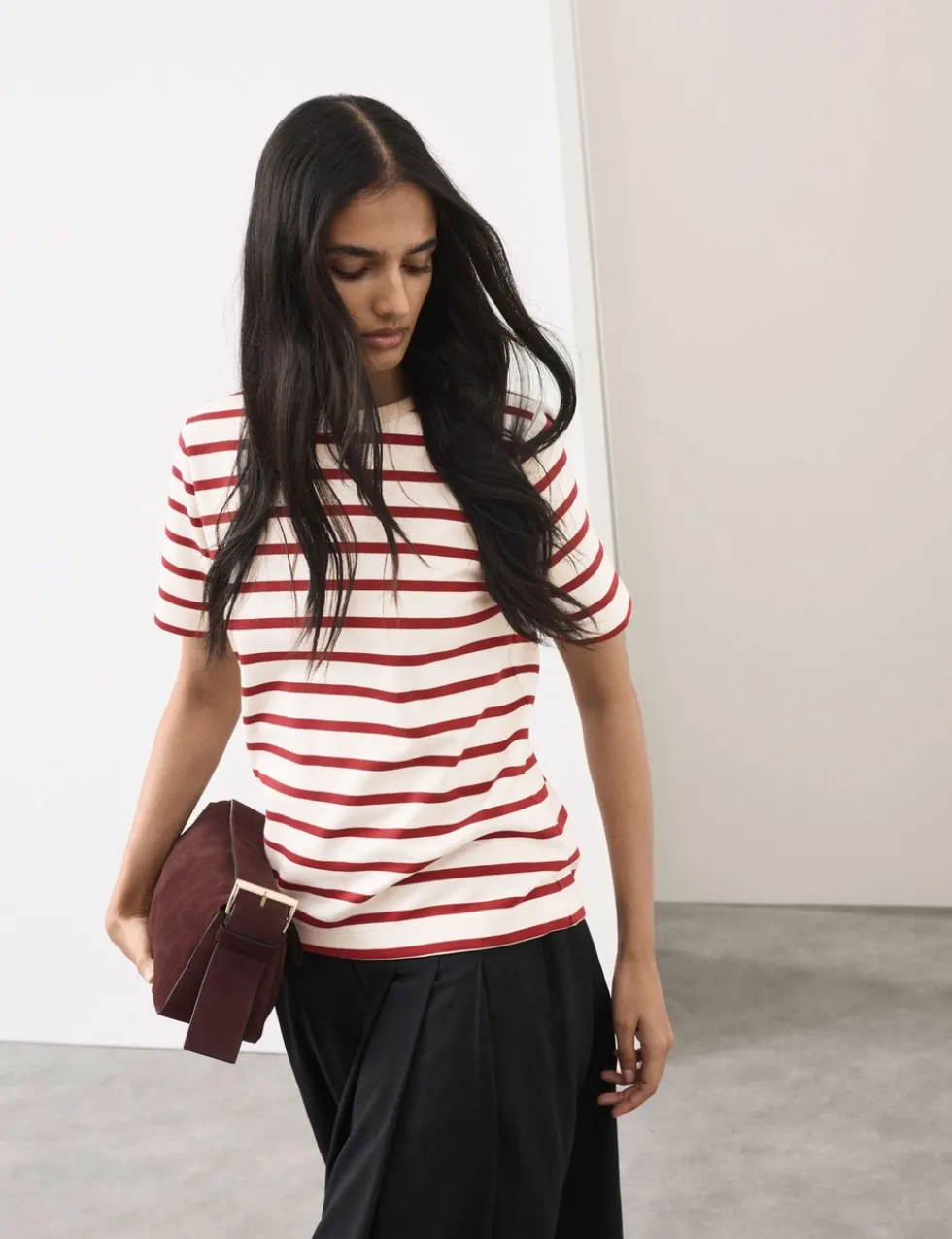 Cotton Rich Striped T-Shirt