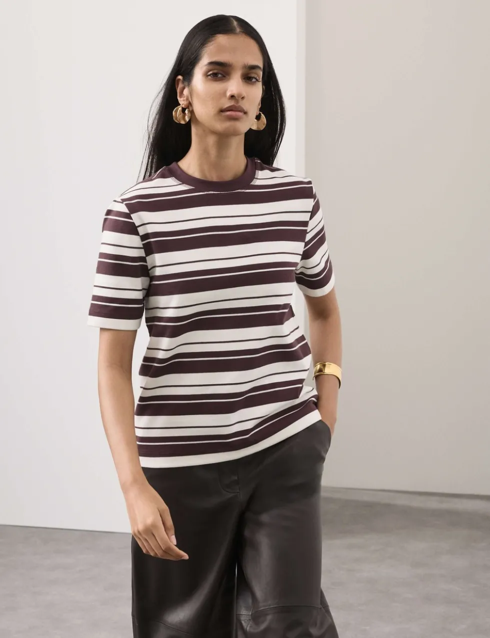 Cotton Rich Striped T-Shirt
