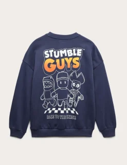 Cotton Rich Stumble Guysâ„¢ Graphic Sweatshirt (6-16 Yrs)