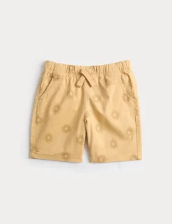 Cotton Rich Sun Print Shorts (2-8 Yrs)