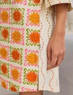 Cotton Rich Sunshine Tile Print Nightshirt