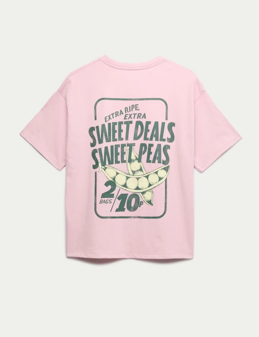 Cotton Rich Sweet Pea Graphic T-Shirt (6-16 Yrs)