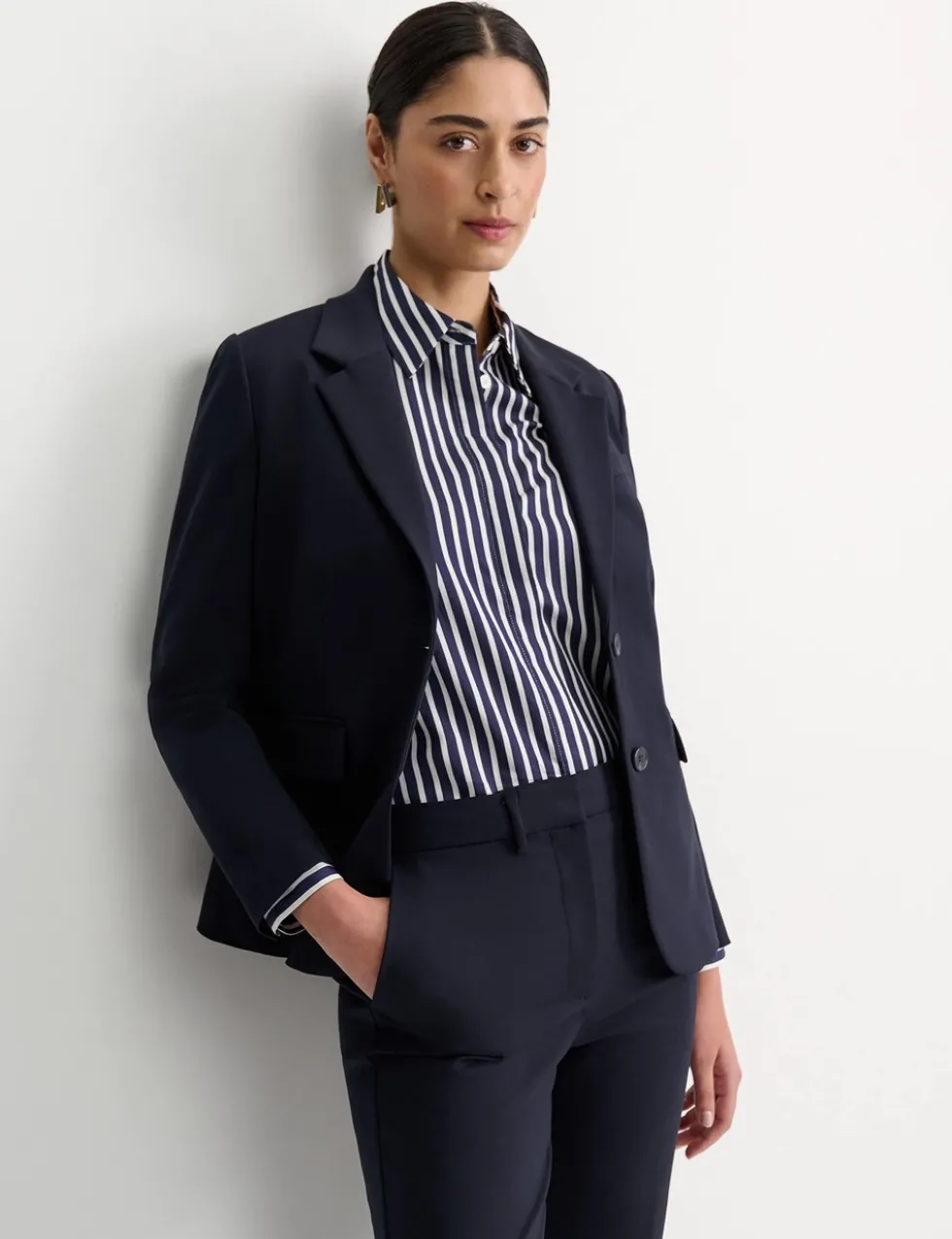 Cotton Rich Tailored Blazer