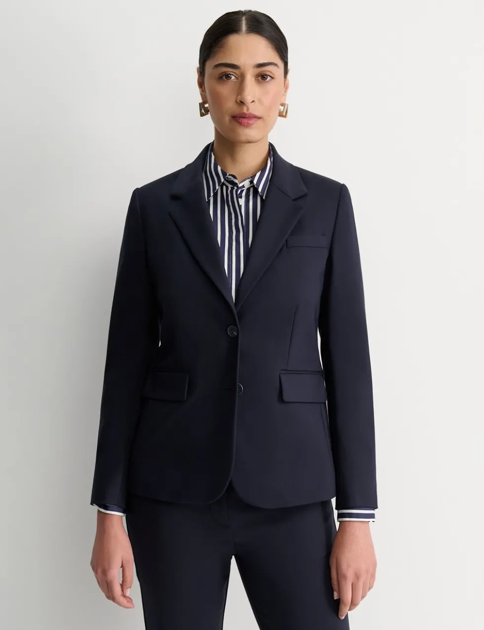 Cotton Rich Tailored Blazer