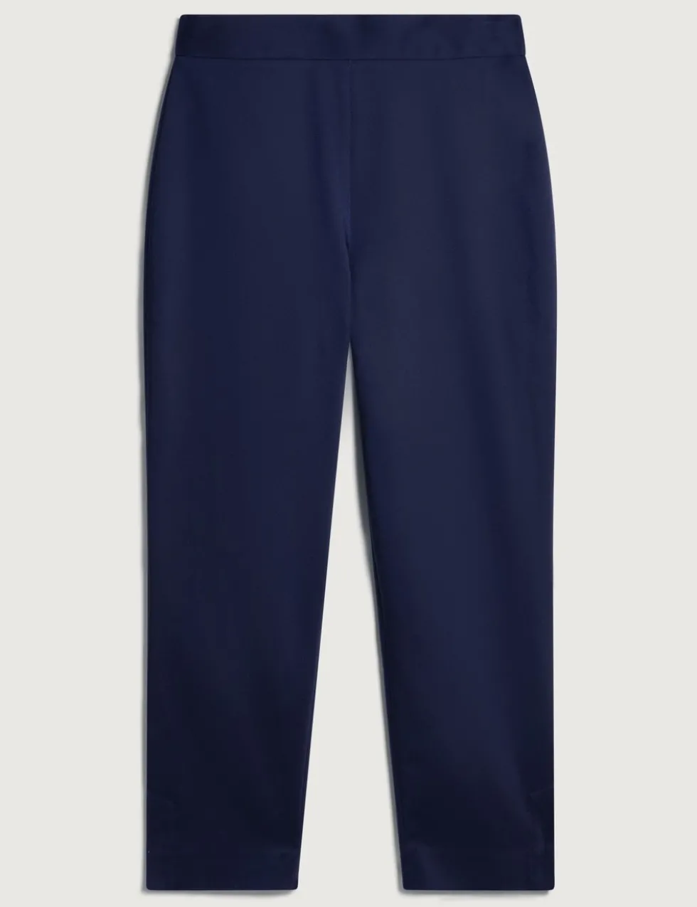 Cotton Rich Tapered Cropped Trousers