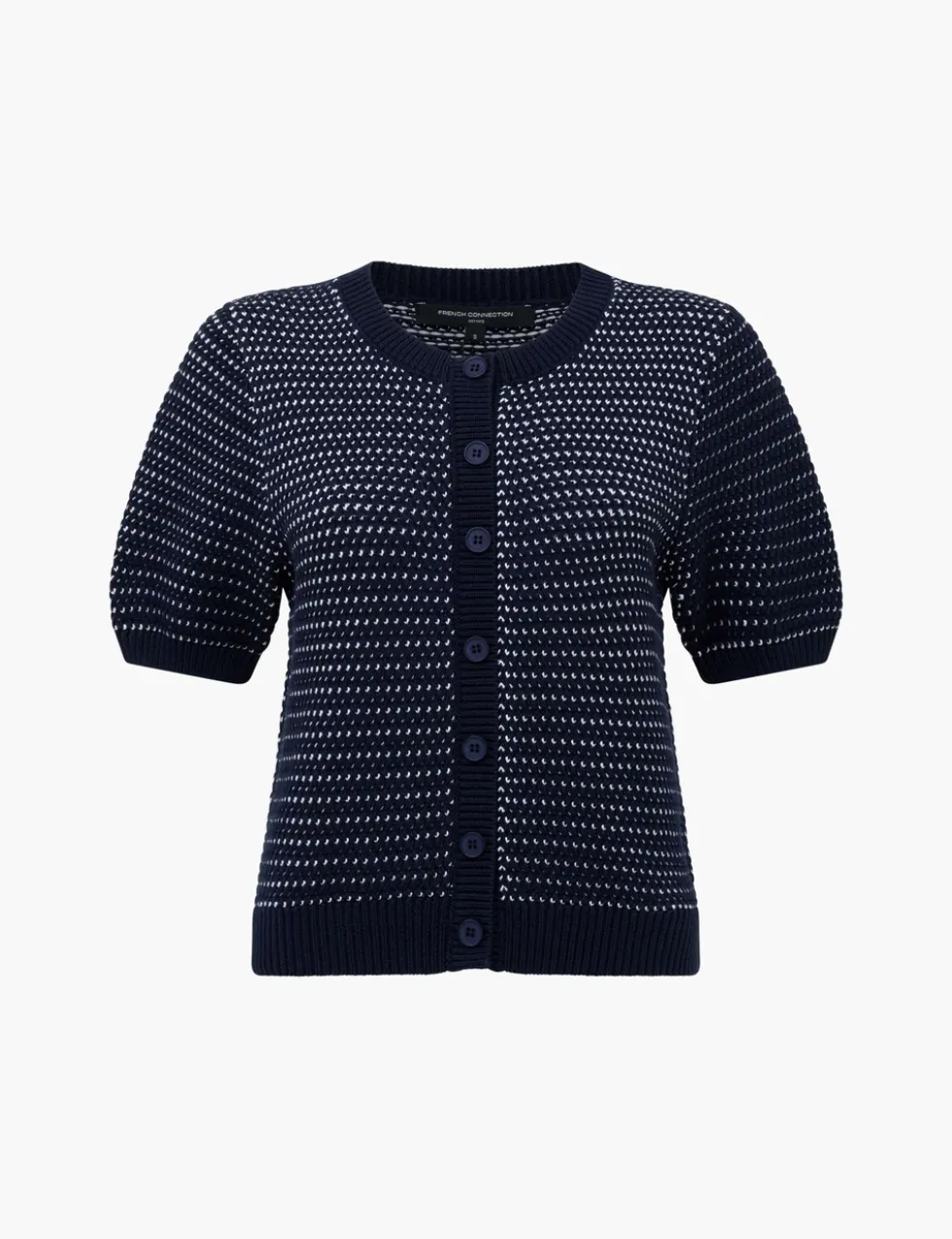 Cotton Rich Textured Cardigan