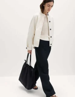 Cotton Rich Textured Crew Neck Jumper
