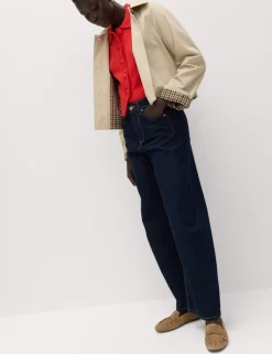 Cotton Rich Textured Cropped Cardigan