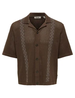 Cotton Rich Textured Knitted Polo Shirt