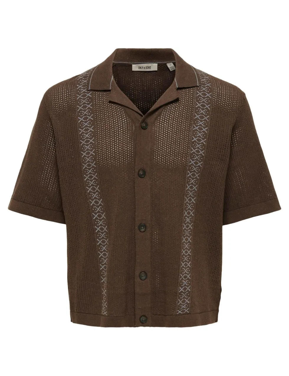 Cotton Rich Textured Knitted Polo Shirt