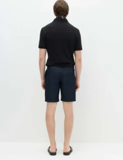 Cotton Rich Textured Knitted Polo Shirt
