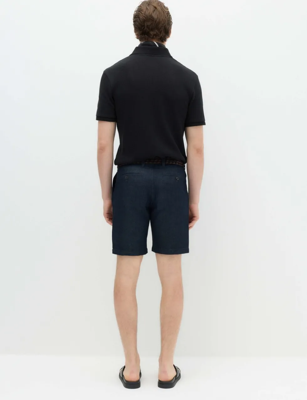 Cotton Rich Textured Knitted Polo Shirt