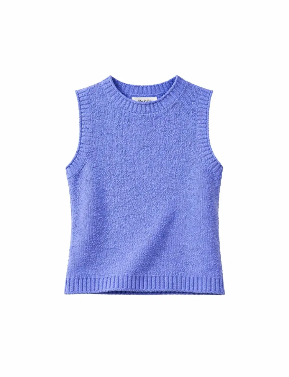 Cotton Rich Textured Knit Tank Top