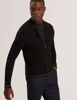 Cotton Rich Textured Knitted Jacket