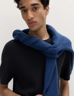 Cotton Rich Textured Knitted T-Shirt