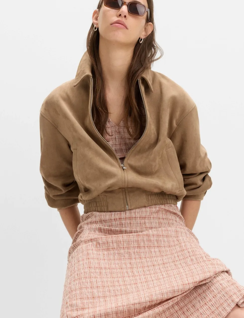 Cotton Rich Textured Printed Midi Tea Dress