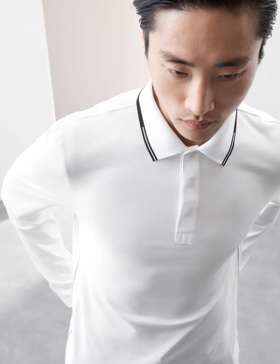 Cotton Rich Tipped Polo Shirt