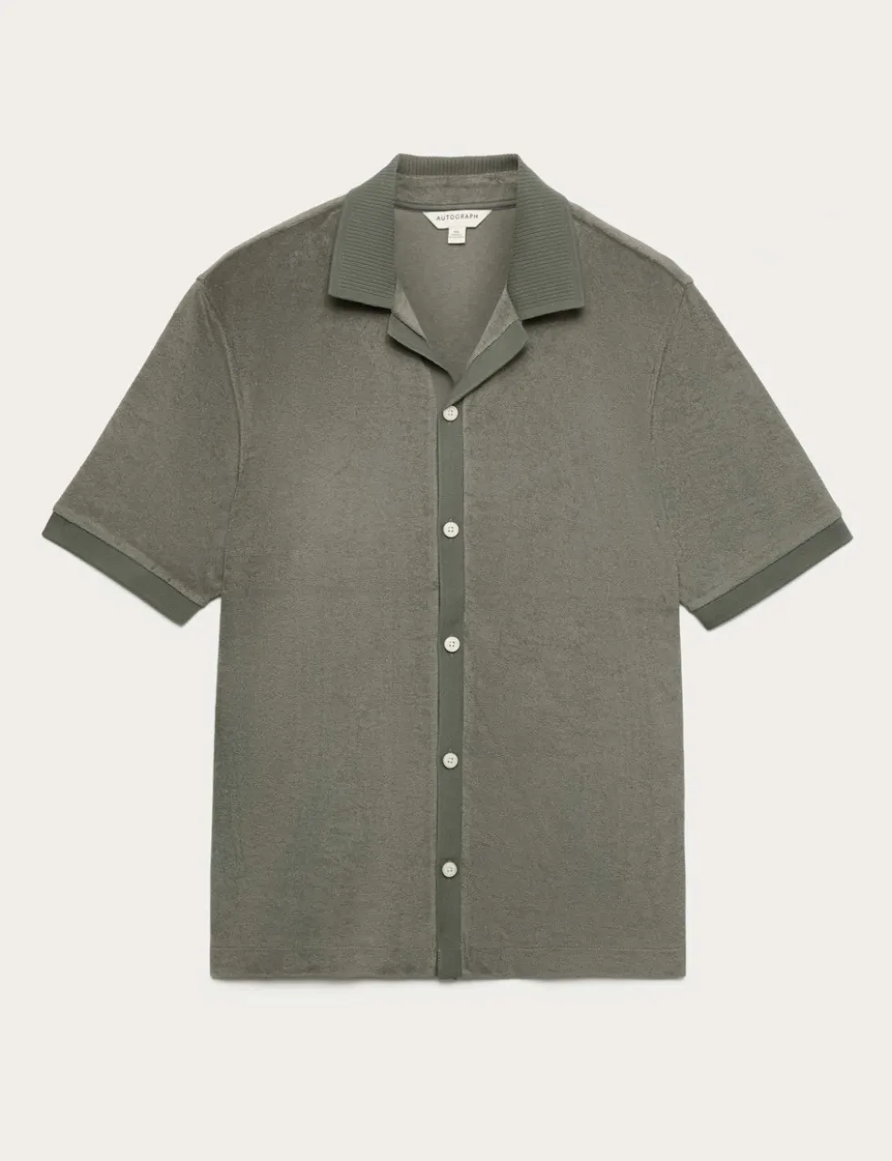 Cotton Rich Towelling shirt