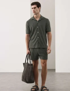 Cotton Rich Towelling shirt