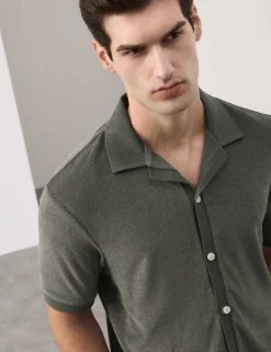 Cotton Rich Towelling shirt