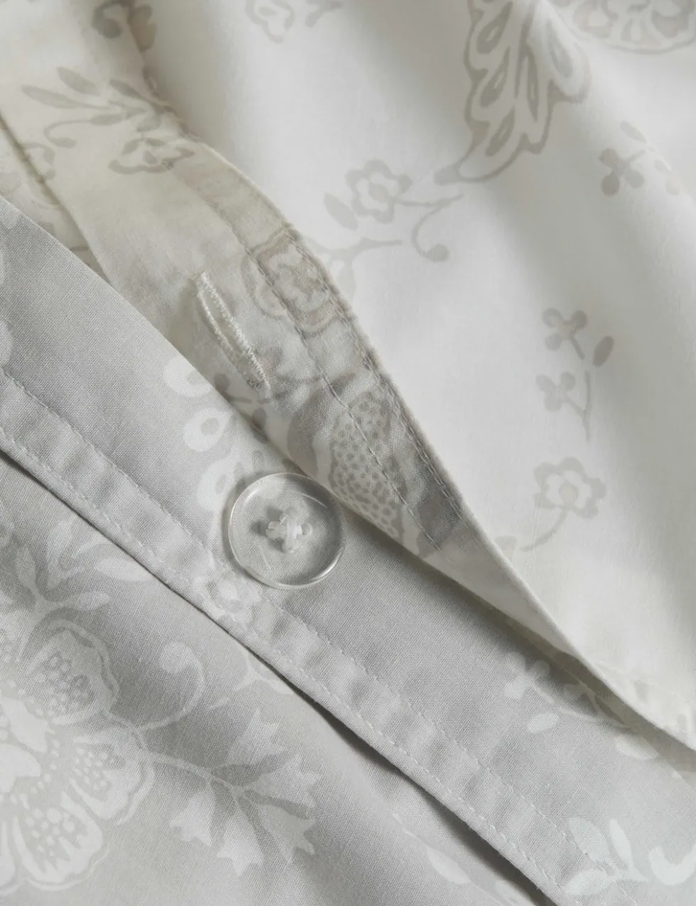 Cotton Rich Trailing Floral Bedding Set