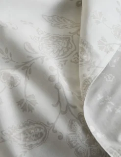 Cotton Rich Trailing Floral Bedding Set