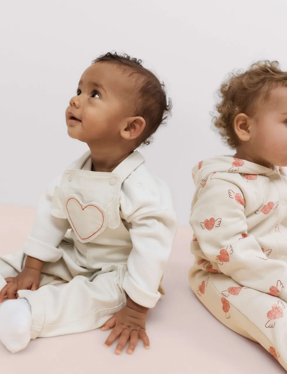 Cotton Rich Twill Dungarees (0-3 Yrs)