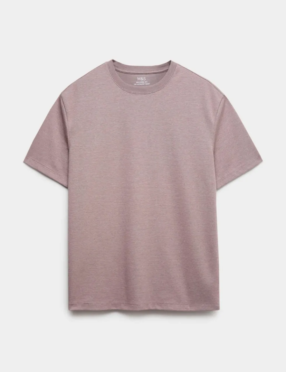 Cotton Rich Ultimate Performance Striped T-Shirt