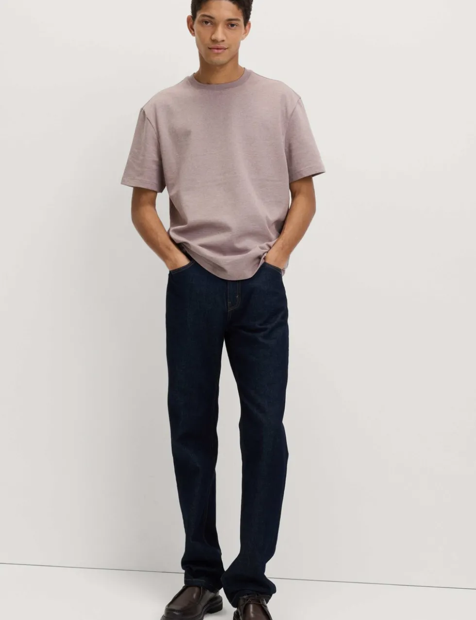 Cotton Rich Ultimate Performance Striped T-Shirt