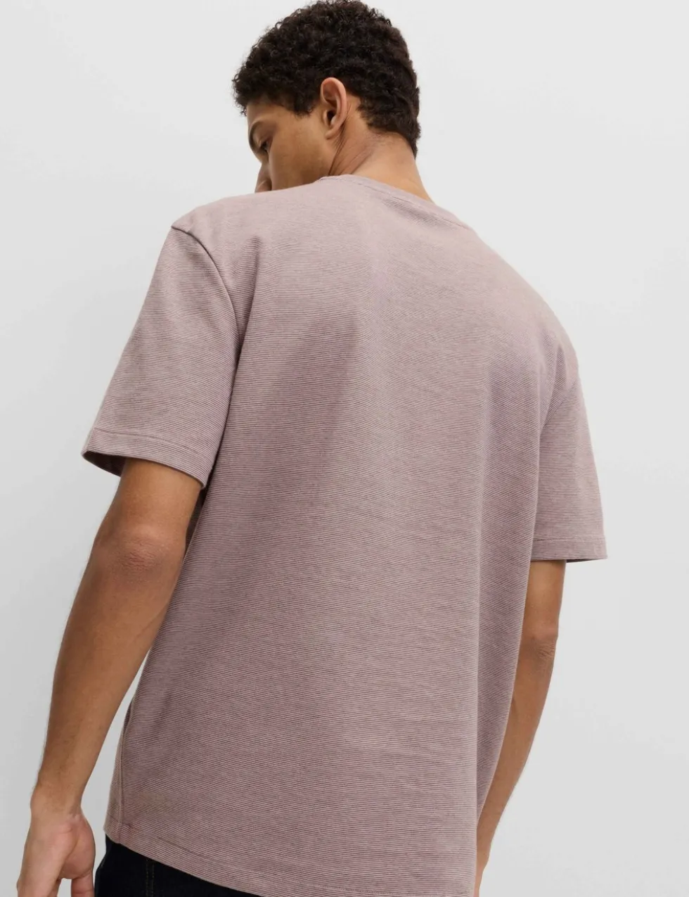 Cotton Rich Ultimate Performance Striped T-Shirt