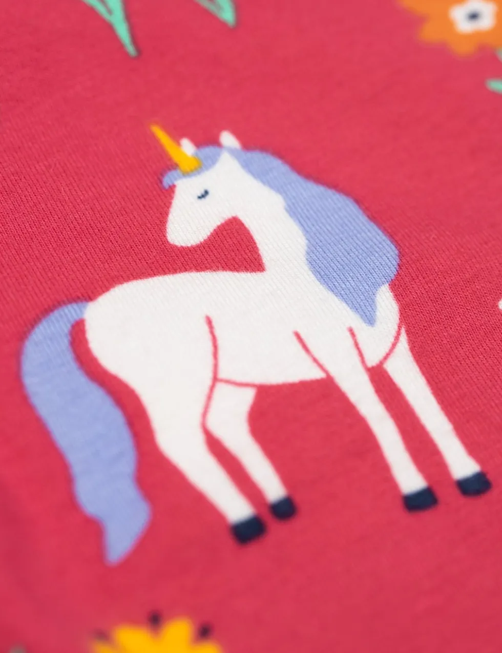 Cotton Rich Unicorn & Floral Leggings (2-10 Yrs)