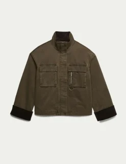 Cotton Rich Utility Jacket