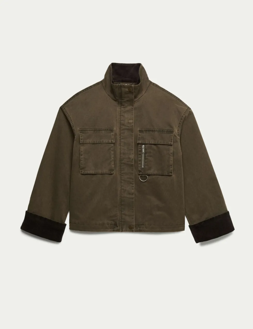 Cotton Rich Utility Jacket