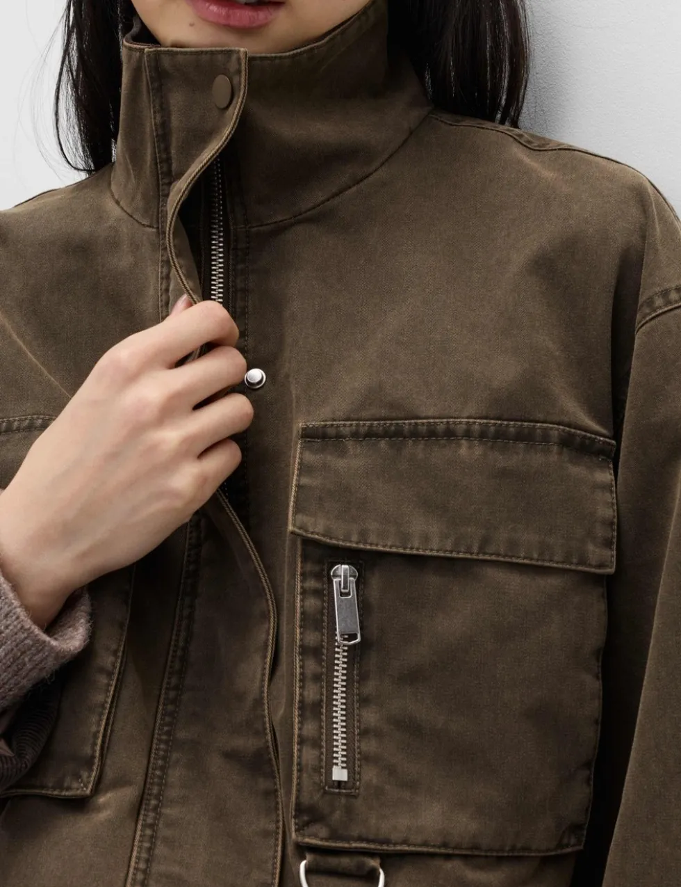 Cotton Rich Utility Jacket