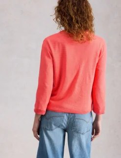 Cotton Rich V-Neck Cardigan