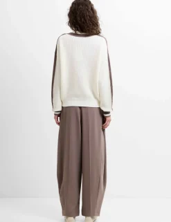 Cotton Rich V-Neck Jumper