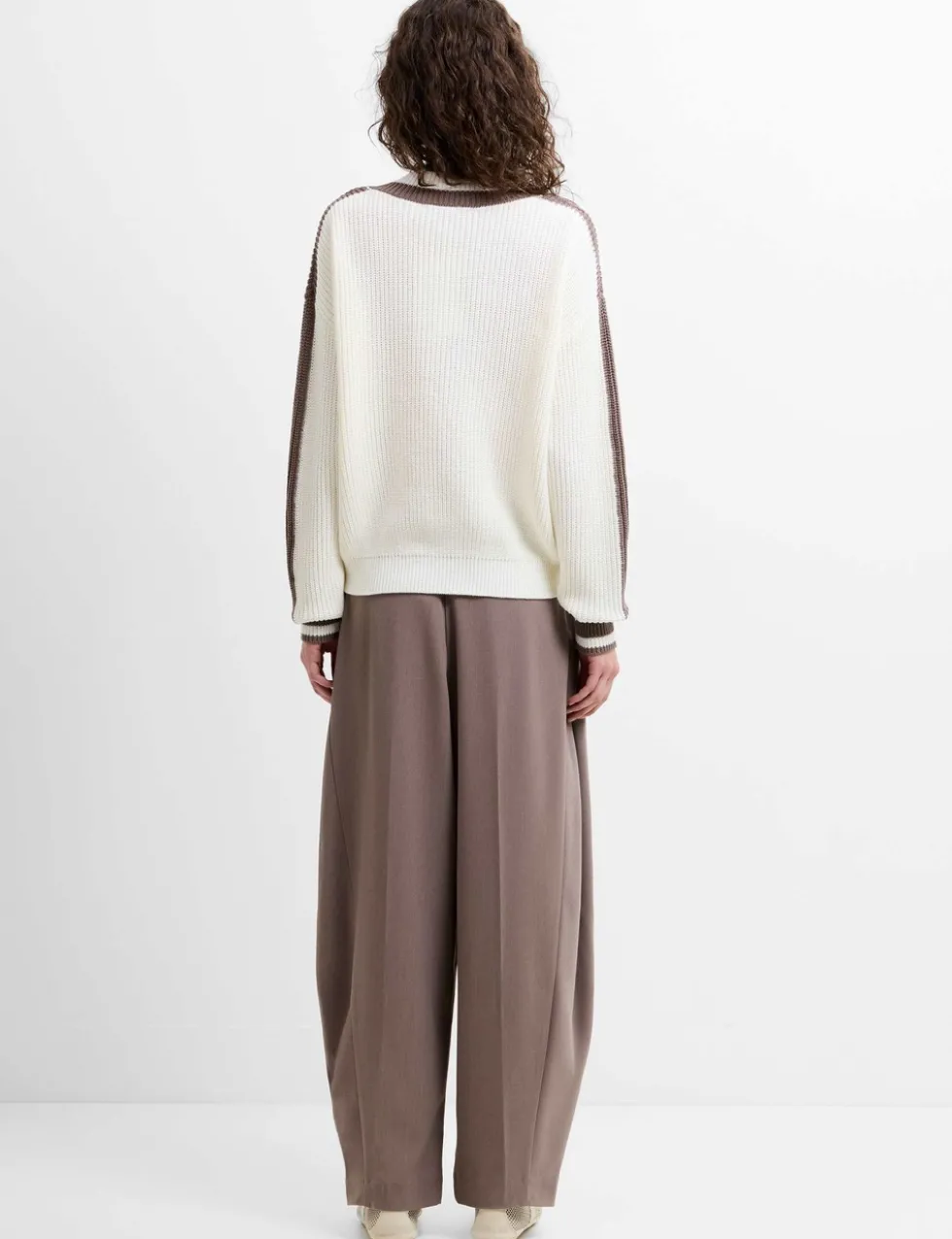 Cotton Rich V-Neck Jumper