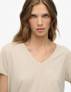 Cotton Rich V-Neck T-Shirt