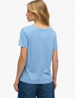Cotton Rich V-Neck T-Shirt