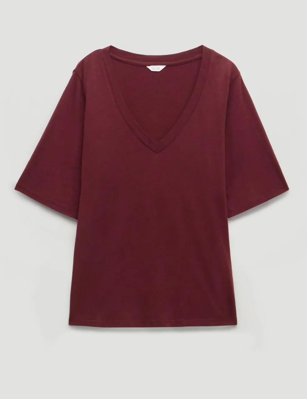 Cotton Rich V-Neck T-Shirt
