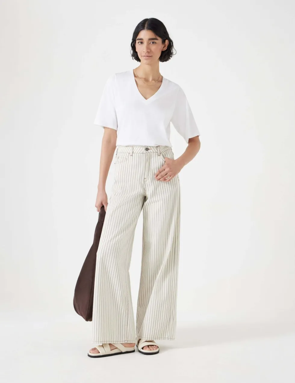 Cotton Rich V-Neck T-Shirt