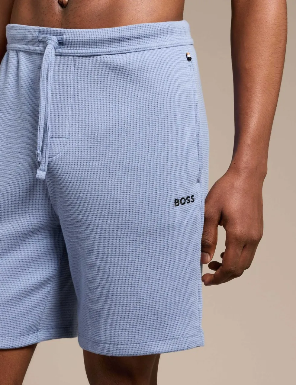 Cotton Rich Waffle Loungewear Shorts