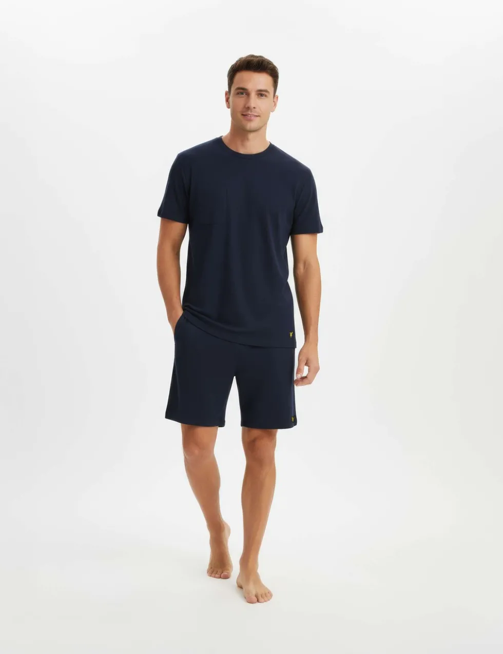 Cotton Rich Waffle Loungewear Set