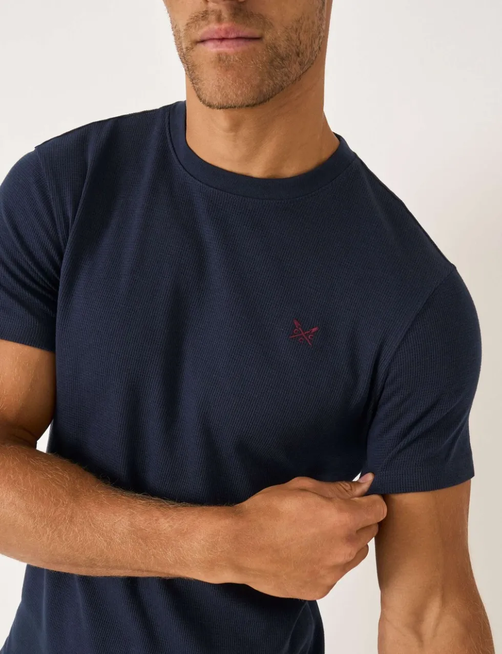 Cotton Rich Waffle T-Shirt