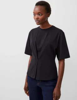 Cotton Rich Waisted Top
