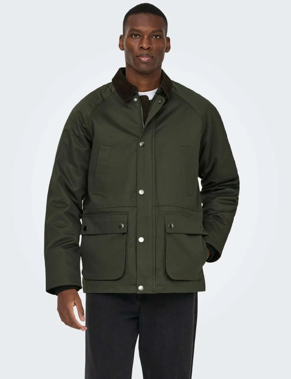 Cotton Rich Waxed Jacket