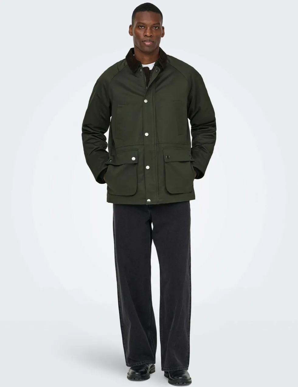 Cotton Rich Waxed Jacket