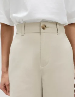 Cotton Rich Wide Leg Chinos