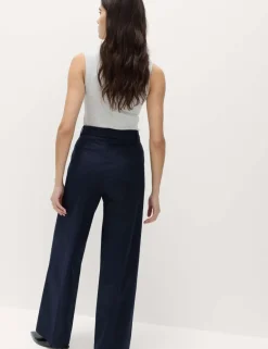 Cotton Rich Wide Leg Chinos